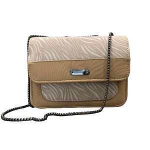 Luxury Womens Shoulder Bag in Beige Faux Leather for Casual, Work, and Form