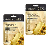Pack of 2 | O’Mayln 24K Gold Firming Essence Mask 30ml | Skin Firming & Anti-Aging Treatment