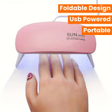 UV LED Nail Lamp 6W – Fast &amp; Easy Nail Drying at Home