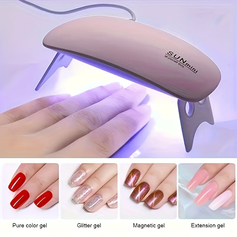 UV LED Nail Lamp 6W – Fast &amp; Easy Nail Drying at Home