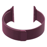 Plum | Apple Watch Milanese Magnetic Loop Strap | Stainless Steel Band  | 42mm / 44mm / 45mm