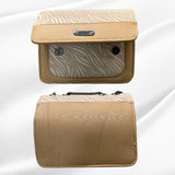 Luxury Womens Shoulder Bag in Beige Faux Leather for Casual, Work, and Form