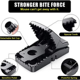 Pack of 2 | Heavy Duty Plastic Mouse Trap | Reusable Mouse Catcher | Best Quality Rodent Trap