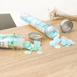 Portable Disposable Soap Paper Flakes in Flower Tube Bottle | Travel-Friendly Handwashing Sheets for Outdoor & Daily Use