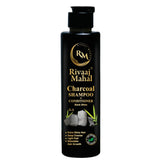Rivaaj Mahal Charcoal Shampoo + Conditioner 2-in-1 | Black Shine Formula