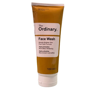Ordinary Face Wash with Alpha Arbutin | Hydrating Cleanser for All Skin Types (100ml)