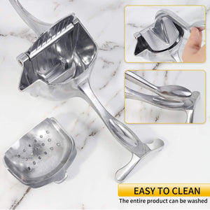 Manual Fruit Juicer Alloy Fruit Press, Lemon Squeezer Home and Multipurpose Usage