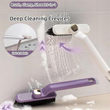 Multi-Function Rotating Crevice Cleaning Brush, 360�� Deep |Clean for Hard-to-Reach Gaps | Ideal for Home, Kitchen & Bath