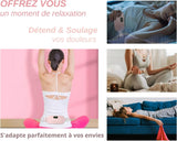 Digital Period Heating Pad & Vibrating Belt | 3 Heat Levels, 4 Massage Modes ��� Fast Relief for Menstrual