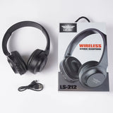 Lelisu LS-212 Wireless Stereo Headphones | Bluetooth Headset for Smartphones, Tablets & MP3/MP4