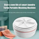 Mini washing machine portable lazy turbo washing machine school season student dormitory portable socks washing machine