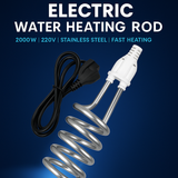 Electric Water Heating Rod 2000W | Safe & Shockproof | With BOX
