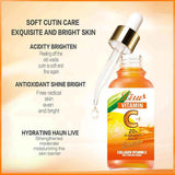 Liru Collagen Vitamin C Serum Orange 30ml Brightening Anti-Aging Face Serum for Glowing Skin