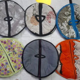 Roti Zipper Bag  | Reusable Airtight & Insulated Storage Bag | Keeps Chapati Fresh, Soft & Warm | Random Design