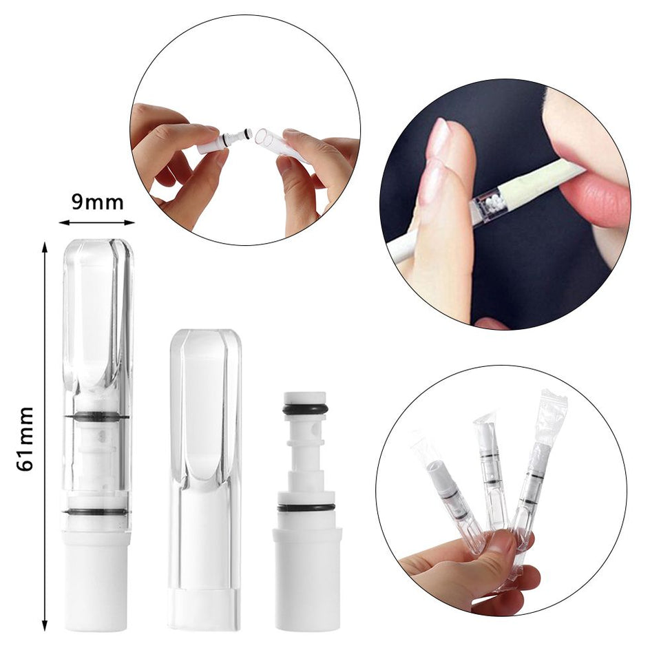 Pack of 5 - Cigarette Holder Reusable Cigarette Filter Smoking For Professional Person