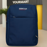 Slim Business Laptop Backpack | Lightweight Travel & Office Bag with Multi-Pockets | Navy Blue