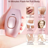IPL Laser Hair Removal Device for Home Use | Permanent Hair Reduction Epilator | Painless Body Hair Remover