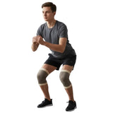 Unisex Wool Knee Warmers Pair |  Warm Elastic Fit, Plain design | Winter Wear for Men & Women | Random Colors