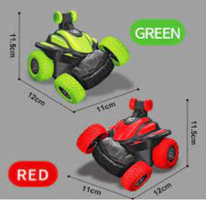 Electric Dump Truck Stunt Rolling Car  360 Degree Vertical Rotation Toy with Lights for Kids