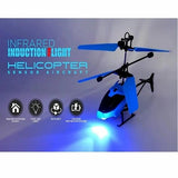 Infrared Induction Led Helicopter – Hand Sensor Controlled, Rechargeable Flying Toy | Helicopter For Children | Toy For Baby – Random Color – Model: Jq-1111