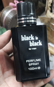 Black Is Black Perfume For Men | Best Quality Perfume For Men | Eau De Parfum – 100ml – 80% Vol – 3.3floz