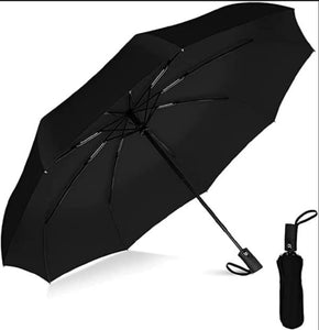 Compact Travel Umbrella With Windproof Design Gray Ghana