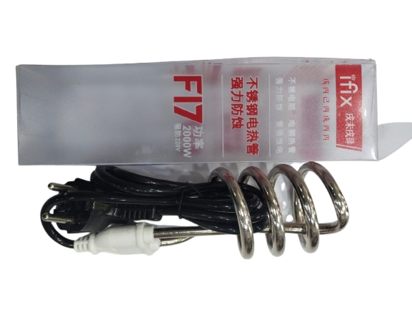 🔥 China F17 Electric Water Heating Rod – 2000W Powerhouse! 🔥