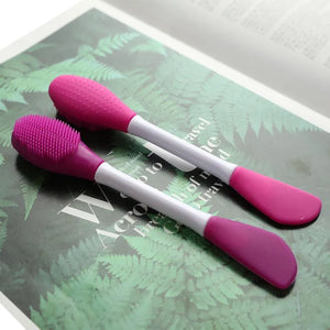 3 in 1 Silicone Face Mask Brush Facial Cleansing Brush Premium Soft Facial Masks Other Skin Care Applicator Tool for Cream Body Lotion Moisturizer