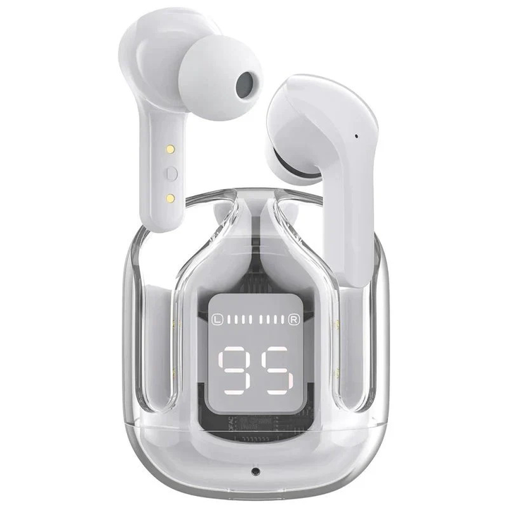 Air 31 Wireless Bluetooth Earpods - Superior Sound, Sleek Design, and All-Day Comfort With Pouch