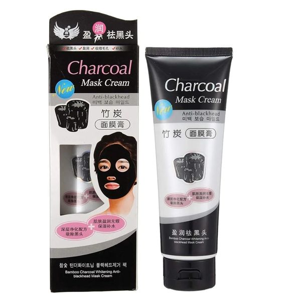 Charcoal Peel Off Mask for Removing Blackheads – Deep Skin Cleansing & Oil Control Face Mask | Purifying Black Head Remover for Men & Women