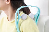 Pressure Point Therapy Massager Comfortable Neck Massager Roller Shoulder Back Pain Ball Deep Tissue Dual Trigger Point Lightweight Portable