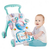 Multifunctional Baby Walker with Music, Lights, Adjustable Height & Foldable Design Premium Quality with Toys & Gadgets