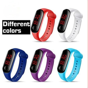 Led Watch Digital Watch Kids Smart Watch
