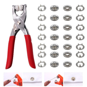 Metal Hand Press Tich Button Machine Metal Good Quality With Button – 50 Button