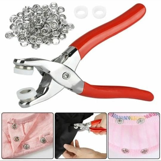 Metal Hand Press Tich Button Machine Metal Good Quality With Button – 50 Button