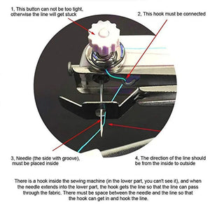 Mini Portable Handy Sewing Machine Handheld Sewing Machine Stitch Household Tool for Kids Clothing, Fabric, Home Travel Use, Gift for Kids & Adult