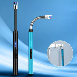 Electric Lighter Gas Stove Ignition Lighter New USB Arc Pulse Ignition Gun Candle Kitchen safety cc 360degree free rotation gadgets