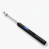Electric Lighter Gas Stove Ignition Lighter New USB Arc Pulse Ignition Gun Candle Kitchen safety cc 360degree free rotation gadgets