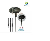 Original Blue Spectrum M5 M-5 M 5 Handfree Stereo Earphones High Base HandsFree EarPhone handfree for gaming handfree for pubg with mic best fo gamers