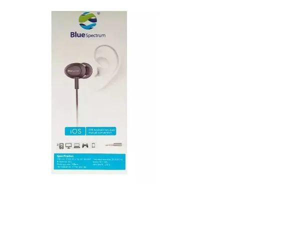 Original Blue Spectrum M5 M-5 M 5 Handfree Stereo Earphones High Base HandsFree EarPhone handfree for gaming handfree for pubg with mic best fo gamers