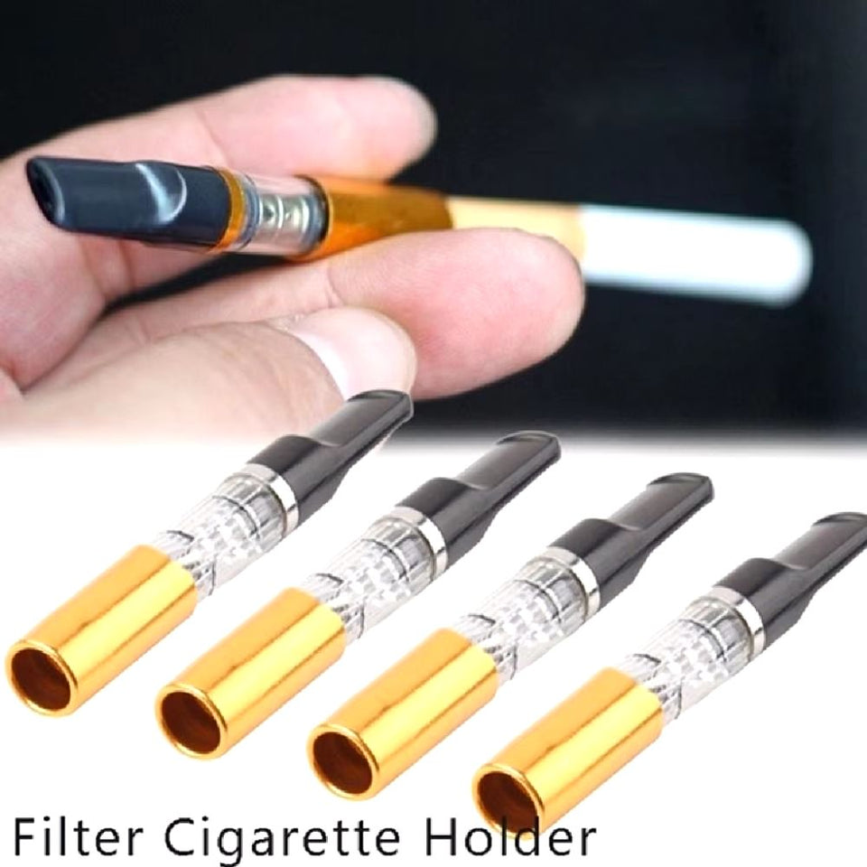Pack of 5 - Cigarette Holder Reusable Cigarette Filter Smoking For Professional Person