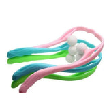 Pressure Point Therapy Massager Comfortable Neck Massager Roller Shoulder Back Pain Ball Deep Tissue Dual Trigger Point Lightweight Portable