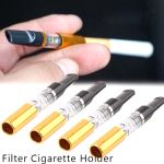 Pack of 5 - Cigarette Holder Reusable Cigarette Filter Smoking For Professional Person