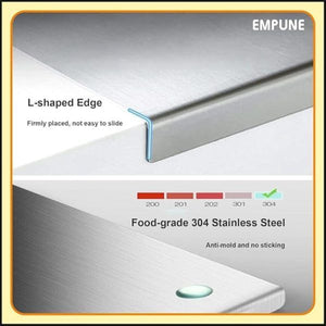 Stainless Steel Cutting Board Durable Rolling Pins For Baking Kitchen Perfect For All Your Chopping Needs