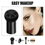 Sunisa Waterproof Mushroom Head Air Cushion Foundation – Bb & Cc Cream With Moisturizing Liquid Base And Sponge Applicator
